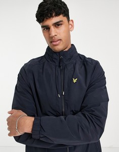 Темно-синяя легкая куртка Lyle & Scott-Темно-синий