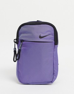 Фиолетовая переливающаяся сумка для полетов Nike Essentials-Фиолетовый цвет