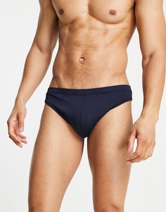 Темно-синие плавки ASOS DESIGN-Темно-синий
