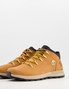 Светло-коричневые ботинки средней высоты Timberland Sprint Trekker Mid-Коричневый цвет
