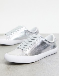Серебристые кроссовки ASOS DESIGN Demi-Серебристый