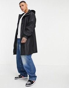Черная водонепроницаемая парка ASOS DESIGN-Черный