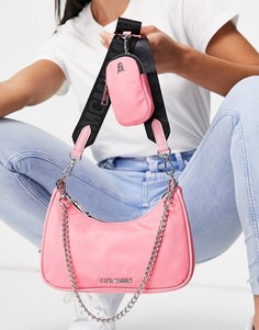 Розовая сумка через плечо с ремешком-цепочкой Steve Madden BVital-Розовый цвет