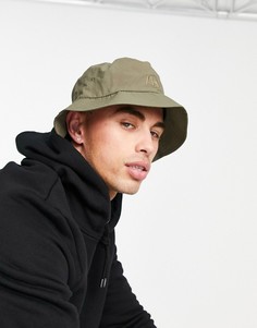Нейлоновая панама цвета экрю Selected Homme-Светло-бежевый