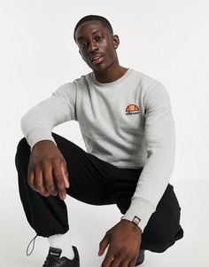 Серый свитшот с логотипом ellesse