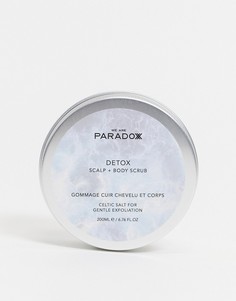 Скраб для кожи головы и тела объемом 200 мл We Are Paradoxx – Detox-Бесцветный