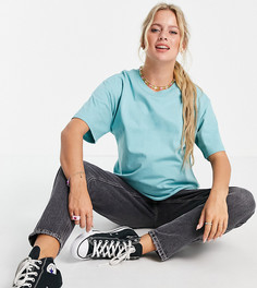 Футболка в стиле oversized бирюзового цвета ASOS DESIGN Maternity Ultimate-Зеленый цвет