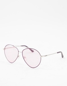 Солнцезащитные очки-авиаторы Karl Lagerfeld KL275S-Розовый