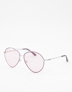 Солнцезащитные очки-авиаторы Karl Lagerfeld KL275S-Розовый
