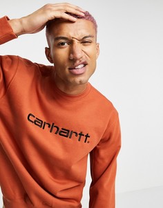 Светло-коричневый свитшот Carhartt WIP Carhartt-Оранжевый цвет