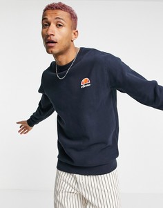 Темно-синий свитшот с логотипом ellesse