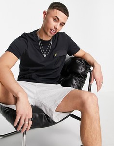 Футболка с карманом из нейлона Lyle & Scott-Черный цвет