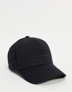 Черная кепка Von Dutch-Черный цвет