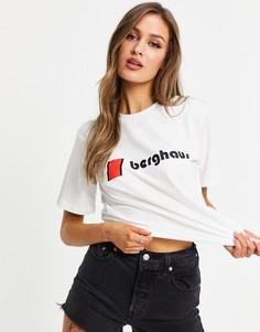 Белая футболка с логотипом Berghaus Heritage-Белый