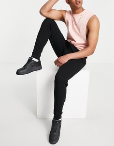 Черные узкие джоггеры River Island-Черный