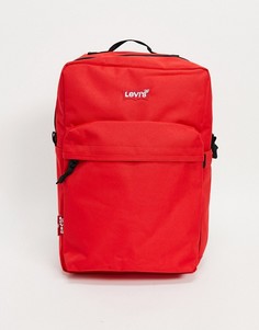 Красный рюкзак Levis с логотипом в виде летучей мыши Levis®