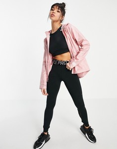 Розовая куртка с капюшоном Nike Running Essentials-Розовый цвет