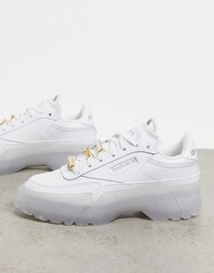 Белые кроссовки Reebok x Cardi B Club Cardi-Белый