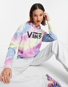 Разноцветный худи с принтом тай-дай Vans-Многоцветный