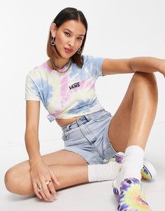 Футболка с принтом тай-дай Vans Spiraling Wash Baby-Многоцветный