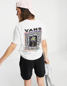 Белая футболка Vans Heat Seeker-Белый
