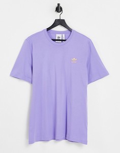 Светло-фиолетовая футболка adidas Originals Essentials-Фиолетовый цвет