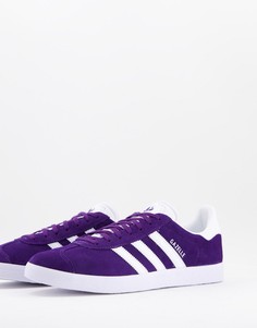 Фиолетовые кроссовки adidas Originals gazelle-Голубой