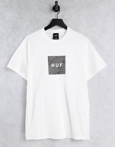 Белая футболка HUF Feels-Белый