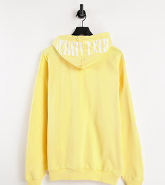 Желтый худи с логотипом Reclaimed Vintage Inspired