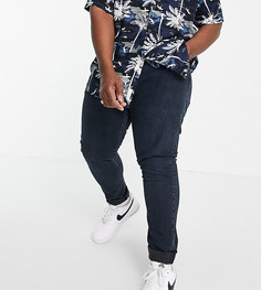 Суженные книзу джинсы темно-синего цвета Levis Big & Tall 512-Голубой Levis®
