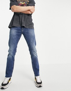Синие узкие джинсы New Look-Голубой