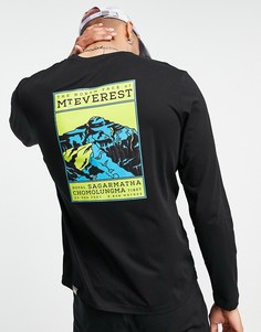 Черный лонгслив The North Face Faces – эксклюзивно для ASOS-Черный цвет