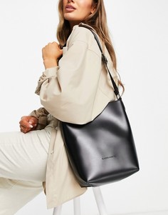 Черная маленькая сумочка на плечо Claudia Canova-Черный цвет