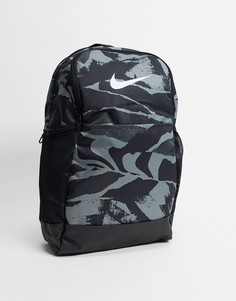 Черный камуфляжный рюкзак Nike Training