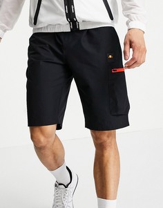 Черные шорты карго ellesse Laveredo-Черный
