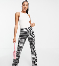 Белое бесшовное боди с вырезом в стиле борцовки Missguided-Белый