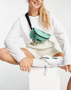 Зеленая сумка-кошелек на пояс Eastpak-Зеленый цвет