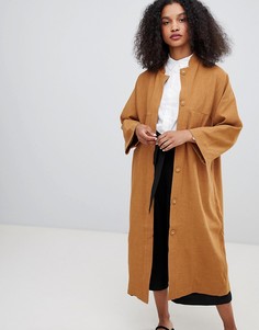 Oversize-куртка Monki-Желтый