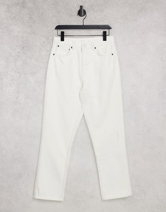 Белые выбеленные джинсы Topshop Editor-Белый