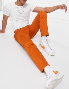 Брюки-чиносы узкого кроя Tommy Hilfiger-Оранжевый цвет