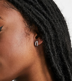 Серебряные серьги Kingsley Ryan-Серебристый