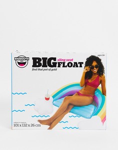 Надувной матрас для бассейна в форме радуги Big Mouth-Многоцветный
