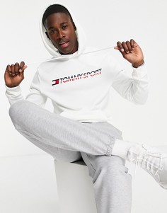 Худи с логотипом Tommy Hilfiger Sport-Белый