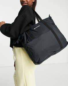 Черная легкая складываемая сумка-тоут Columbia-Черный цвет