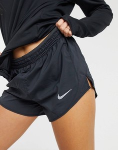 Черные шорты длиной 3 дюйма Nike Running Tempo-Черный цвет