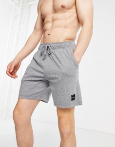 Серые шорты с логотипом для дома Hollister-Серый