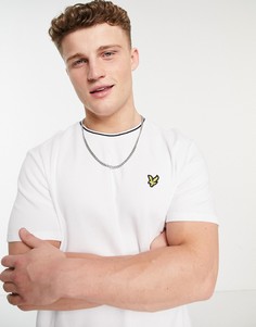 Белая футболка Lyle & Scott-Белый