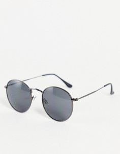 Круглые солнцезащитные очки Jack & Jones-Черный цвет