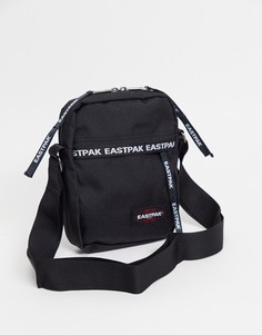 Сумка через плечо для полетов с логотипом Eastpak The One-Черный цвет