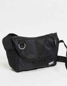 Черная сумка PUMA Street Messenger-Черный цвет